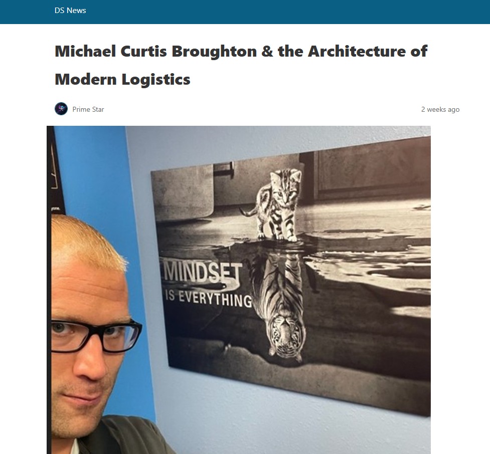 Michael Curtis Broughton & the Architecture of Modern Logistics